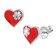 trendor 41643 Children's Earrings Silver 925 Heart/Blossom Image 1