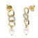trendor 41667 Women's Earrings Gold Plated 925 Silver Image 1