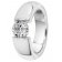 trendor 64741 Silver Ring with Zirconia Image 1
