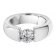 trendor 64741 Silver Ring with Zirconia Image 2