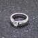 trendor 64741 Silver Ring with Zirconia Image 3