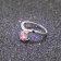 trendor 67667 Silver Ladies Ring Image 2