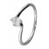 trendor 69067 Ladies Silver Ring with Cubic Zirconia Image 1