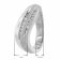 trendor 80425 Silver Ladies' Ring with Cubic Zirconia Image 4