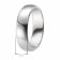 trendor 65731 Silver Promise Ring for Women and Men width 6 mm Image 4