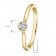 trendor 532494 Ladies Ring Gold 585 with Diamond 0,15 ct Image 4