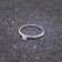 trendor 532660 Ladie's Ring Engagement White Gold 585/14K Brilliant 0.15 ct. Image 2