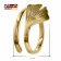 trendor 75038 Gingko Damen-Ring Gold 333 Bild 5