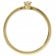 trendor 26932.010GG Women's Ring Yellow Gold 585/14 ct. with Diamond 0.10 ct Image 2