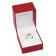 trendor 22749.054WG Band Ring White Gold 585/14 ct. with Sapphire and Diamonds 6