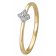 trendor 51752 Diamond Ring for Women 585 Gold Image 1