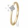 trendor 51752 Diamant-Ring für Damen 585 Gold Brillantring Bild 5