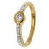 trendor 41330 Ladies' Ring Gold 333 with Cubic Zirconia Image 1