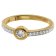 trendor 41330 Ladies' Ring Gold 333 with Cubic Zirconia Image 2