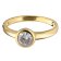 trendor 41632 Women's Ring Gold Plated Silver 925 Cubic Zirconia Image 2
