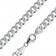 trendor 08636 Silver Curb Chain Necklace for Men 8,2 mm Image 1
