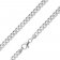 trendor 75141 Men's Necklace Sterling Silver 925 Curb Chain 5 mm Wide Image 1