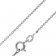 trendor 75611 Necklace for Pendants 925 Silver Anchor Chain 1,5 mm Image 1