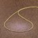 trendor 75649 Necklace Anchor Chain 1.5 mm Sterling Silver 925 10M Gold Plated Image 3