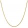 trendor 75649 Necklace Anchor Chain 1.5 mm Sterling Silver 925 10M Gold Plated Image 4
