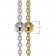 trendor 75665 Women's Necklace Double Row Two-Tone Silver Image 6