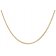 trendor 72023 Necklace for Ladies' And Gents Gold 333 Curb Chain 1,1 mm Image 2