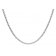 trendor 75204 Box Chain Necklace White Gold 585 Thickness 1.2 mm Image 2
