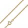 trendor 75190 Necklace for Pendants 14 Karat Gold 585 Anchor Chain Image 1