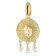 trendor 41698 Women's Necklace Sun Gold Plated 925 Silver Image 2