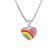 trendor 41700 Girl's Heart Pendant Necklace 925 Silver Image 1