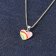 trendor 41700 Girl's Heart Pendant Necklace 925 Silver Image 3