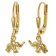 trendor 41766 Girls Dangle Earrings Gold 333/8K Elephant Image 1