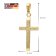 trendor 41858 Cross Pendant Gold 333/8K with Gold-Plated Silver Chain Image 6