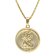 trendor 41864 St. Christopher Pendant Gold 333/8K with Gold-Plated Necklace Image 1