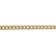 trendor 41857 Curb Chain Gold 750 / 18K Necklace For Pendants 1.1 mm Wide Image 2