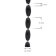 trendor 41871 Men's Necklace Onyx and Silver 925 Length 50 cm Image 5