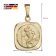 trendor 41874 St. Christopher Pendant Gold 333 with Gold-Plated Necklace Image 6