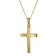 trendor 41910 Männer-Halskette mit Kreuz Gold 333/8K Kreuz-Anhänger 31 mm Bild 1