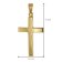 trendor 41910 Männer-Halskette mit Kreuz Gold 333/8K Kreuz-Anhänger 31 mm Bild 5