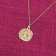 trendor 41920-01 Necklace with Capricorn Zodiac Sign 333/8K Gold Ø 16 mm Image 2