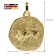 trendor 41920-05 Halskette mit Sternzeichen Stier Gold 333/8K Ø 16 mm 5