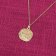 trendor 41920-10 Necklace with Libra Zodiac Sign 333/8K Gold Ø 16 mm Image 2