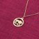 trendor 41980-05 Necklace with Taurus Zodiac Sign 333 Gold Ø 16 mm Image 2