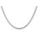 trendor 41215 Necklace For Pendants 925 Silver Curb Chain 2.1 mm Image 2