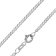 trendor 70739 Necklace For Pendants 925 Silver Curb Cain 2.1 mm Image 1
