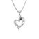 trendor 15040 Kid's Necklace With Heart Pendant 925 Silver Image 1