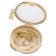 trendor 15068 Halskette mit Rosen-Medaillon Gold auf Silber 925 Bild 3