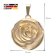 trendor 15068 Necklace with Rose Locket Gold Plated Silver 925 Image 7