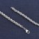 trendor 15101 Halskette Kordel Massiv Silber 925 Breite 5,5 mm Länge 50 cm Bild 2