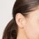 trendor 15106 Unisex Earrings 925 Silver Cubic Zirconia Ear Studs ⌀ 3 mm Image 3